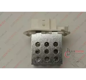 Резистор печки (реостат, регулятор оборотов печки, сопротивление) Renault Master 7701057557 9ML351 332-251