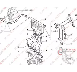 Топливная трубка газовая Fiat Ducato 1338826080 1338826080