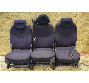 Задние сидения 3 шт (сидушка) Fiat Scudo